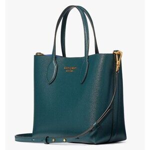 New Kate Spade Bleecker Medium Crossbody Tote Size Small Artesian Green